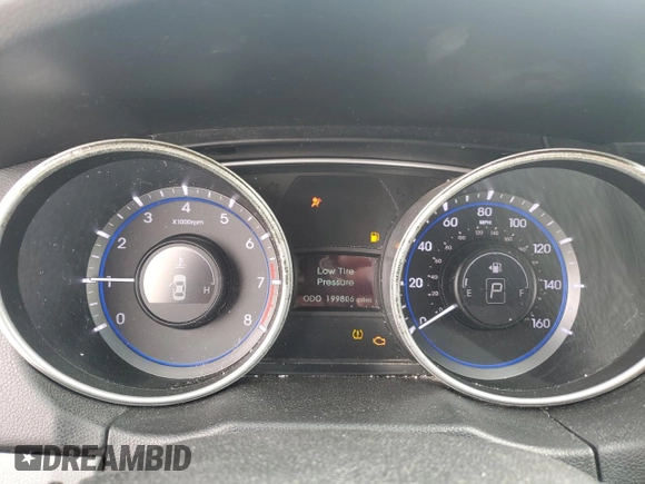 2011 Hyundai Sonata Limited with VIN 5NPEC4AC7BH211201, listed as a Copart auction lot 52184175 with 199,806 mi miles and Salvage Title. Bid and sale history available at DreamBid. Image 9.
