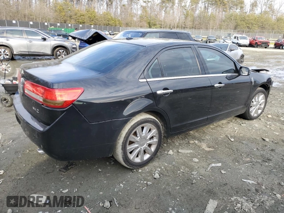 2011 Lincoln MKZ with VIN 3LNHL2GC8BR768314, listed as a Copart auction lot 57201675 with 250,784 mi miles and Non repairable. Bid and sale history available at DreamBid. Image 3.