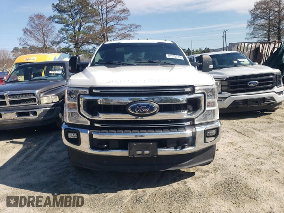2022 Ford F-350 XL z VIN 1FT8W3BN3NED03358, wystawiony jako Copart lot #48385235 z przebiegiem 114 536 mil mil oraz Szkoda całkowita • Salvage title. Historia ofert i sprzedaży dostępna na DreamBid. Obrazek 5.