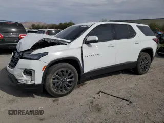 2023 Chevrolet Traverse RS z VIN 1GNERJKW8PJ210800, wystawiony jako Copart lot #53174685 z przebiegiem 24 118 mil mil oraz Szkoda całkowita • Salvage title. Historia ofert i sprzedaży dostępna na DreamBid. Obrazek 1.