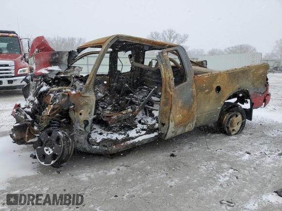 2005 Ford F-150 STX with VIN 1FTRX12W45FB74345, listed as a Copart auction lot 45480105 with Not provided miles and Clean title. Bid and sale history available at DreamBid. Image 1.