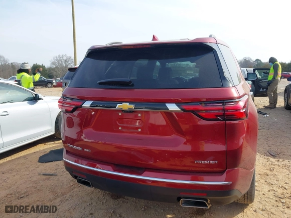 2023 Chevrolet Traverse Premier with VIN 1GNEVKKW0PJ155762, listed as a IAAI auction lot 41736469 with 20,738 mi miles. Bid and sale history available at carsss.com. Image 17.