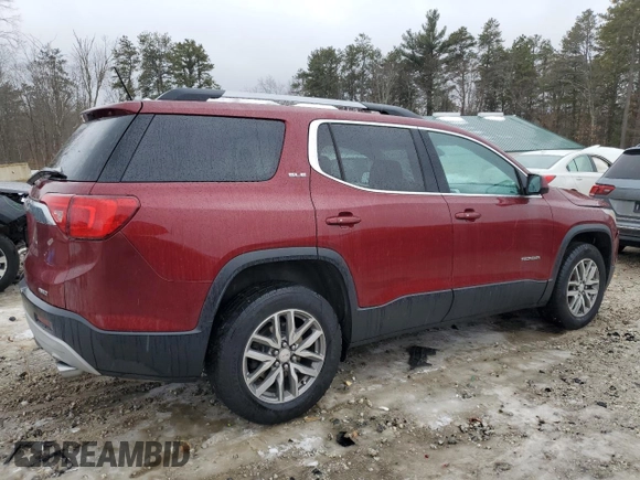 2018 GMC Acadia SLE z VIN 1GKKNSLS6JZ191041, wystawiony jako Copart lot #41793965 z przebiegiem 60 671 mil mil oraz Szkoda całkowita • Salvage title. Historia ofert i sprzedaży dostępna na DreamBid. Obrazek 3.