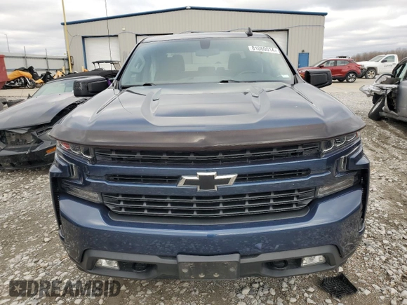 2021 Chevrolet Silverado 1500 RST with VIN 1GCUYEED7MZ273974, listed as a Copart auction lot 81060014 with 102,210 mi miles and Salvage Title. Bid and sale history available at carsss.com. Image 5.