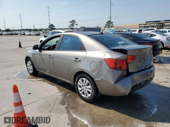 2010 Kia Forte EX with VIN KNAFU4A2XA5055286, listed as a Copart auction lot 75952004 with Not Provided miles and Salvage Title. Bid and sale history available at carsss.com. Image 2.
