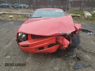 2005 Ford Mustang Deluxe with VIN 1ZVFT80N855115559, listed as a Copart auction lot 52287755 with 0 mi miles and Salvage Title. Bid and sale history available at carsss.com. Image 5.