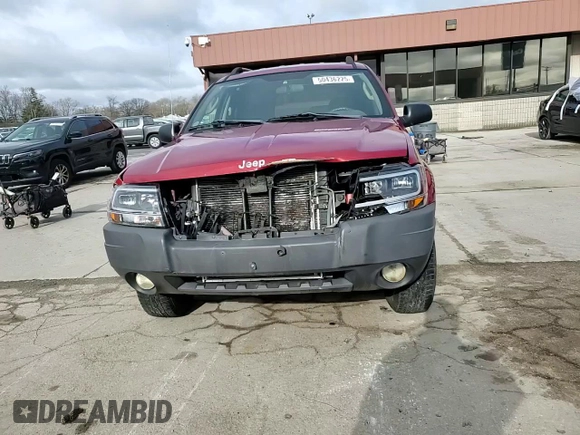 2004 Jeep Grand Cherokee Laredo with VIN 1J4GW48S04C344954, listed as a Copart auction lot 50436225 with 321,369 mi miles and Salvage Title. Bid and sale history available at carsss.com. Image 12.