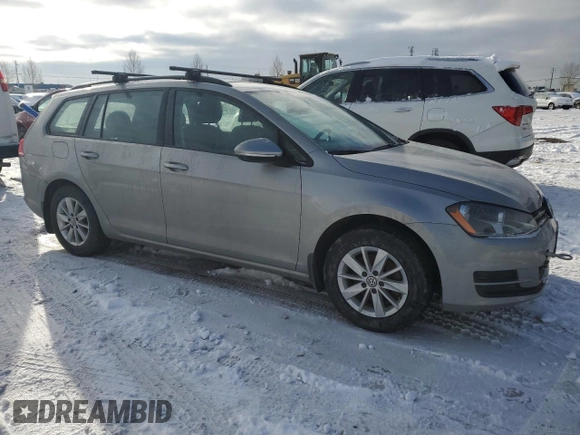 2015 Volkswagen Golf SportWagen S with VIN 3VWA17AU1FM505365, listed as a Copart auction lot 81634734 with 173,166 mi miles and Salvage Title. Bid and sale history available at carsss.com. Image 4.