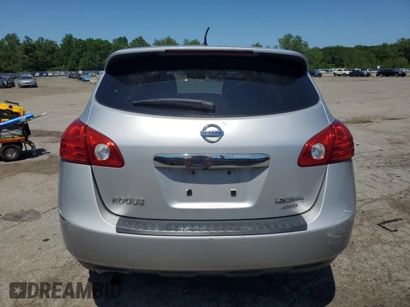 2012 Nissan Rogue S with VIN JN8AS5MV6CW378492, listed as a Copart auction lot 61191315 with 131,713 mi miles and Salvage title. Bid and sale history available at DreamBid. Image 6.