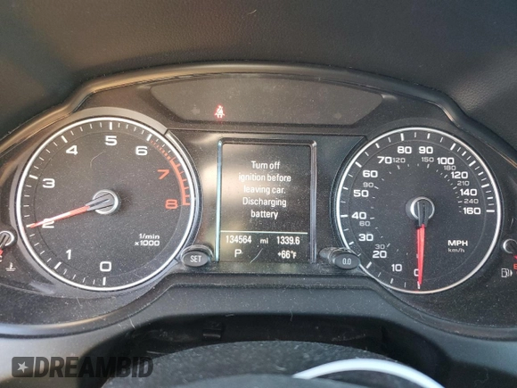 2013 Audi Q5 Prestige с VIN WA1WGAFP0DA072357, выставлен на аукционе Copart как лот 86908594 с пробегом 134 564 миль миль и Списание • Salvage title. История ставок и продаж доступна на DreamBid. Изображение 9.