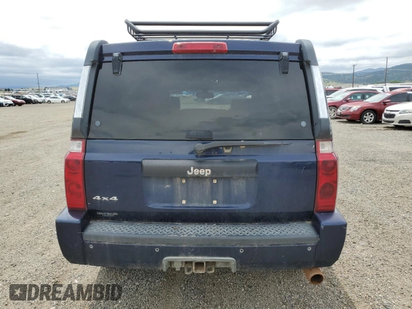 2006 Jeep Commander with VIN 1J8HG48N96C179080, listed as a Copart auction lot 60831635 with 201,515 mi miles and Clean title. Bid and sale history available at DreamBid. Image 6.