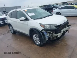 2012 Honda CR-V EX-L with VIN 5J6RM3H78CL034683, listed as a IAAI auction lot 41892351 with 153,029 mi miles. Bid and sale history available at carsss.com. Image 1.