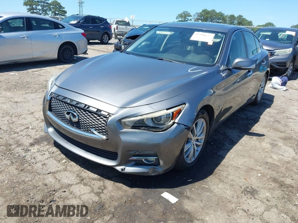 2015 Infiniti Q50 with VIN JN1BV7AP0FM357018, listed as a IAAI auction lot 42326677 with 179,436 mi miles and . Bid and sale history available at DreamBid. Image 18.