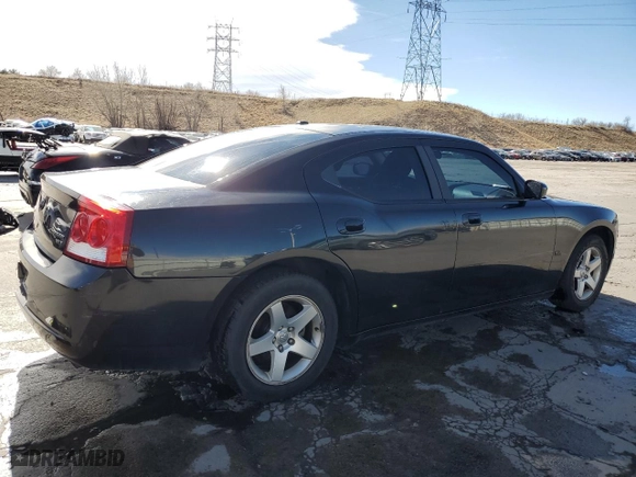 2010 Dodge Charger SXT with VIN 2B3CA3CV9AH194514, listed as a Copart auction lot 49355995 with NaN miles and Salvage Title. Bid and sale history available at carsss.com. Image 3.