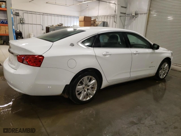 2018 Chevrolet Impala LS with VIN 2G11Z5S35J9101713, listed as a Copart auction lot 74545364 with 0 mi miles and Salvage Title. Bid and sale history available at carsss.com. Image 3.