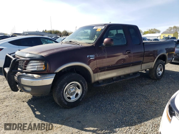 2001 Ford F-150 XL with VIN 1FTRX18L01NB24376, listed as a Copart auction lot 49931455 with 382,870 mi miles and Clean Title. Bid and sale history available at carsss.com. Image 1.