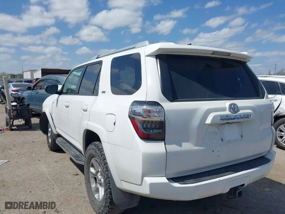 2018 Toyota 4Runner SR5 with VIN JTEZU5JR6J5171504, listed as a IAAI auction lot 41787840 with 112,002 mi miles. Bid and sale history available at carsss.com. Image 3.