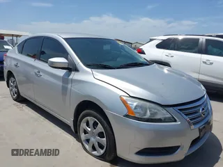 2014 Nissan Sentra SV with VIN 3N1AB7AP3EY265918, listed as a IAAI auction lot 42638721 with 164,148 mi miles and . Bid and sale history available at DreamBid. Image 1.