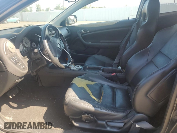 2005 Acura RSX with VIN JH4DC54895S012809, listed as a Copart auction lot 71822204 with 173,011 mi miles and Salvage Title. Bid and sale history available at carsss.com. Image 7.