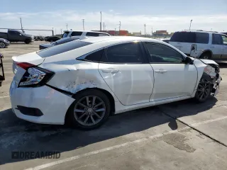 2019 Honda Civic Sedan EX with VIN 19XFC1F38KE204953, listed as a Copart auction lot 48982815 with 99,231 mi miles and Salvage Title. Bid and sale history available at carsss.com. Image 3.