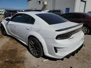 2021 Dodge Charger Scat Pack Widebody with VIN 2C3CDXGJ4MH526419, listed as a Copart auction lot 77953484 with 30,480 mi miles and Salvage Title. Bid and sale history available at DreamBid. Image 2.