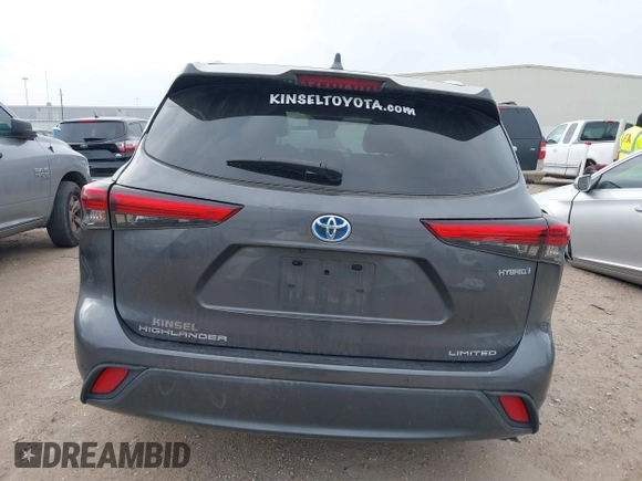 2021 Toyota Highlander Hybrid Limited with VIN 5TDYARAH0MS505144, listed as a IAAI auction lot 41804501 with 40,907 mi miles and . Bid and sale history available at DreamBid. Image 16.