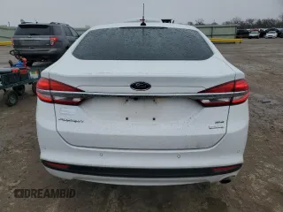 2017 Ford Fusion SE with VIN 3FA6P0HD8HR365508, listed as a Copart auction lot 49132585 with 76,515 mi miles and Salvage Title. Bid and sale history available at DreamBid. Image 6.
