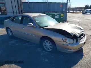 2005 Buick LaCrosse CXL with VIN 2G4WD532051253092, listed as a IAAI auction lot 41723769 with 183,277 mi miles. Bid and sale history available at carsss.com. Image 1.