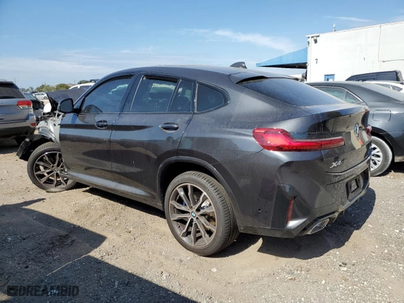 2023 BMW X4 xDrive30i with VIN 5UX33DT03P9P56353, listed as a Copart auction lot 38783133 with 2,903 mi miles. Bid and sale history available at carsss.com. Image 2.