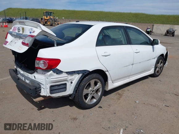 2011 Toyota Corolla L with VIN 2T1BU4EE0BC631879, listed as a IAAI auction lot 42032074 with 1 mi miles. Bid and sale history available at carsss.com. Image 4.