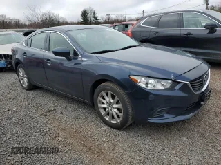 2015 Mazda 6 i Sport with VIN JM1GJ1U53F1191522, listed as a Copart auction lot 49593325 with 69,257 mi miles and Salvage Title. Bid and sale history available at carsss.com. Image 4.