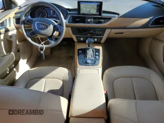 2014 Audi A6 Premium Plus with VIN WAUDFAFC2EN036206, listed as a Copart auction lot 81627124 with 96,669 mi miles and Salvage title. Bid and sale history available at DreamBid. Image 8.