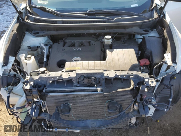 2013 Nissan Murano S with VIN JN8AZ1MU8DW204775, listed as a Copart auction lot 84963904 with 95,655 mi miles and Salvage Title. Bid and sale history available at carsss.com. Image 12.