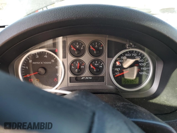 2004 Ford F-150 XLT with VIN 1FTPX14544NB71199, listed as a Copart auction lot 48383075 with 159,304 mi miles and Salvage Title. Bid and sale history available at carsss.com. Image 9.