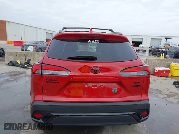 2024 Toyota Corolla Cross Hybrid S with VIN 7MUFBABG4RV026072, listed as a IAAI auction lot 41449542 with 7,192 mi miles and . Bid and sale history available at DreamBid. Image 17.