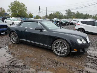 2010 Bentley Continental GT with VIN SCBDP3ZA9AC062817, listed as a Copart auction lot 73522504 with 82,791 mi miles and Clean Title. Bid and sale history available at DreamBid. Image 4.