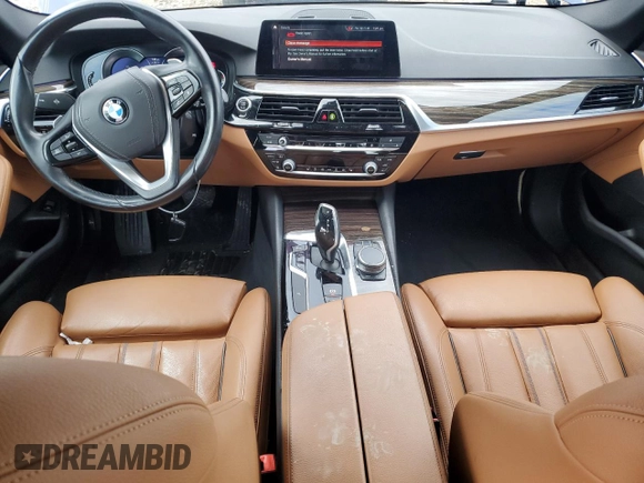 2019 BMW 5 Series 530i with VIN WBAJA5C52KWW14762, listed as a Copart auction lot 86589314 with 36,035 mi miles and Salvage Title. Bid and sale history available at carsss.com. Image 8.