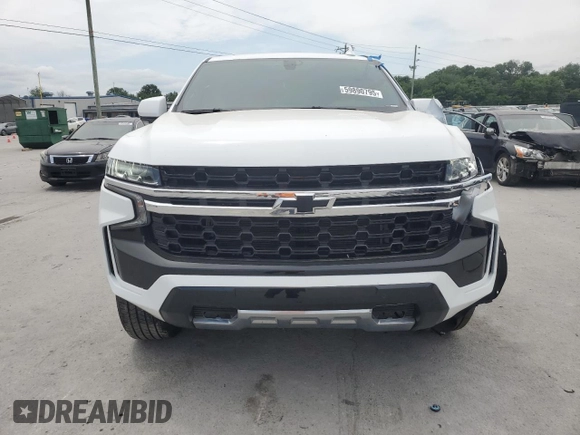 2024 Chevrolet Tahoe Commercial z VIN 1GNSKLED9RR152861, wystawiony jako Copart lot #59890795 z przebiegiem 4 582 mil mil oraz Szkoda całkowita • Salvage title. Historia ofert i sprzedaży dostępna na DreamBid. Obrazek 5.