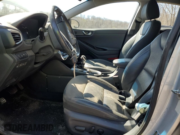 2019 Hyundai Ioniq Limited with VIN KMHC75LD7KU159934, listed as a Copart auction lot 52484375 with 26,629 mi miles and Salvage title. Bid and sale history available at DreamBid. Image 7.