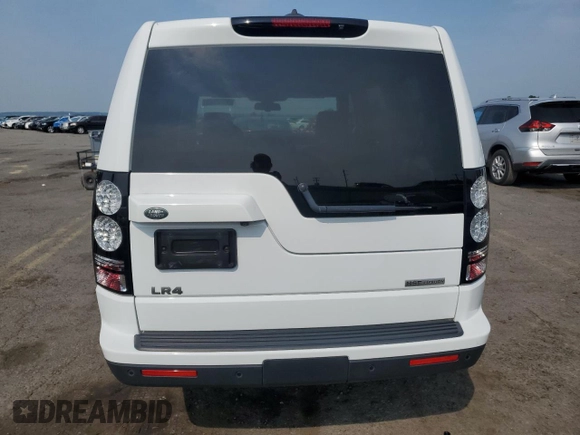 2015 Land Rover LR4 Lux with VIN SALAK2V62FA758263, listed as a Copart auction lot 59891005 with 84,481 mi miles and Salvage title. Bid and sale history available at DreamBid. Image 6.