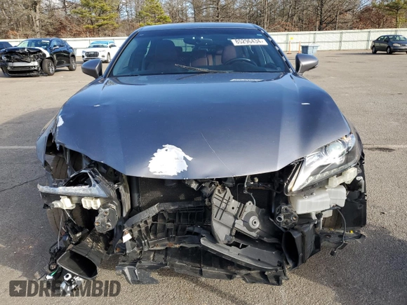 2015 Lexus GS 350 with VIN JTHCE1BL0FA002148, listed as a Copart auction lot 85296434 with 77,239 mi miles and Salvage Title. Bid and sale history available at DreamBid. Image 5.