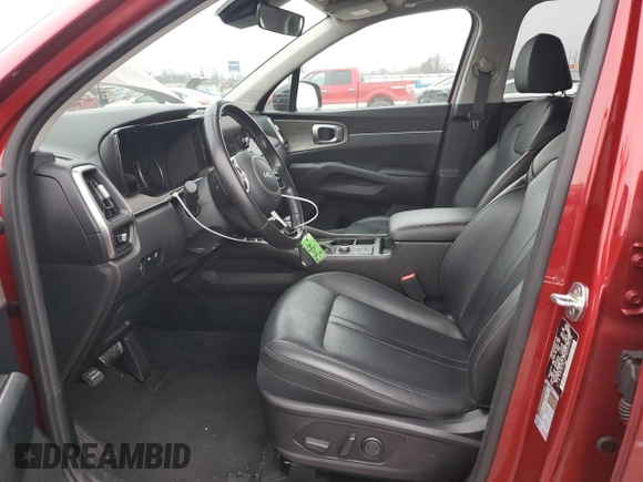 2022 Kia Sorento X-Line S with VIN 5XYRLDLC1NG096248, listed as a Copart auction lot 85910474 with 75,526 mi miles and Salvage Title. Bid and sale history available at DreamBid. Image 7.