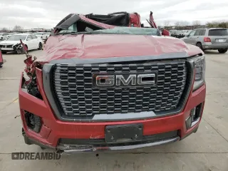 2023 GMC Yukon XL Denali Ultimate with VIN 1GKS2KKL1PR129803, listed as a Copart auction lot 42931415 with 55,586 mi miles and Salvage Title. Bid and sale history available at carsss.com. Image 5.
