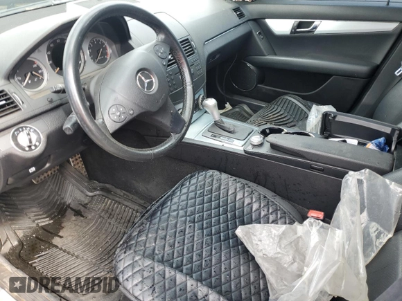 2008 Mercedes-Benz C 300 Sport with VIN WDDGF54X78F173353, listed as a Copart auction lot 59357975 with Not provided miles and Salvage title. Bid and sale history available at DreamBid. Image 10.
