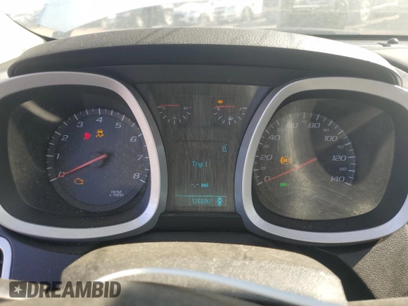 2010 Chevrolet Equinox LT w/2LT with VIN 2CNALPEW0A6294330, listed as a Copart auction lot 48413615 with 126,890 mi miles and Salvage Title. Bid and sale history available at carsss.com. Image 9.