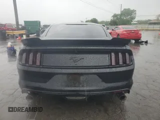 2015 Ford Mustang V6 with VIN 1FA6P8AM6F5318180, listed as a Copart auction lot 53933415 with Not Provided miles and Salvage Title. Bid and sale history available at DreamBid. Image 6.