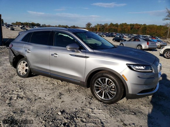 2021 Lincoln Nautilus Standard with VIN 2LMPJ6J9XMBL06459, listed as a Copart auction lot 73375813 with 38,854 mi miles. Bid and sale history available at carsss.com. Image 4.