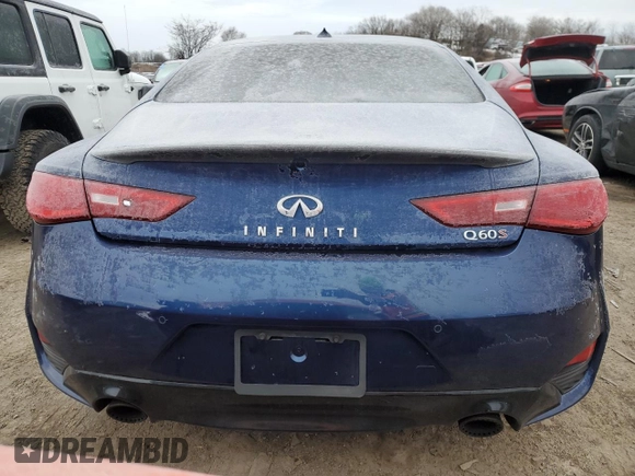 2017 Infiniti Q60 Red Sport 400 с VIN JN1FV7EK4HM611381, выставлен на аукционе Copart как лот 84266544 с пробегом 97 162 миль миль и Списание • Salvage title. История ставок и продаж доступна на DreamBid. Изображение 6.