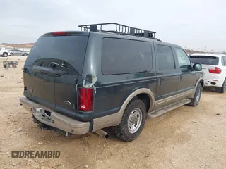 2000 Ford Excursion Limited с VIN 1FMNU42S4YED24286, выставлен на аукционе IAAI как лот 41457136 с пробегом 361 296 миль миль и . История ставок и продаж доступна на DreamBid. Изображение 4.
