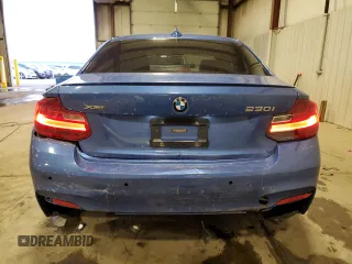 2017 BMW 2 Series 230i xDrive with VIN WBA2H9C32H7A25822, listed as a Copart auction lot 88751265 with 50,349 mi miles and Salvage Title. Bid and sale history available at carsss.com. Image 6.